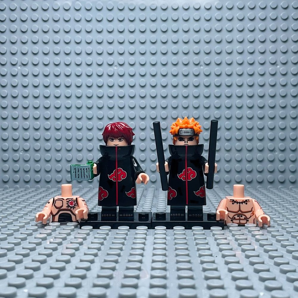 Naruto Akatsuki Custom Minifigures Lot of 11 - Picture 5 of 9